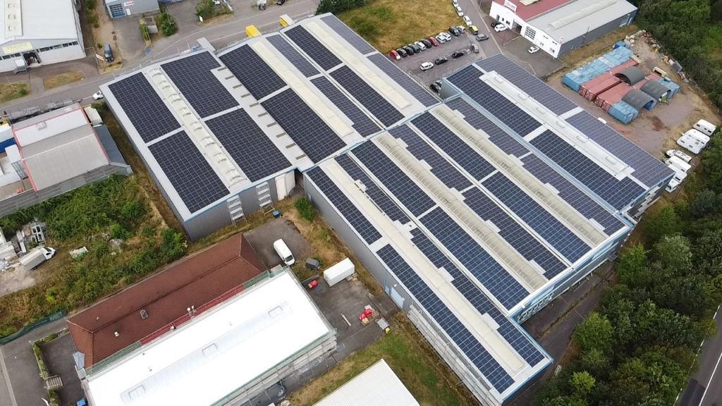 958,44 kWp In Betrieb, Dachanlage, Deutschland (Saarland)